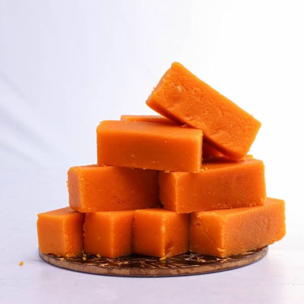 Carrot Mysore pak